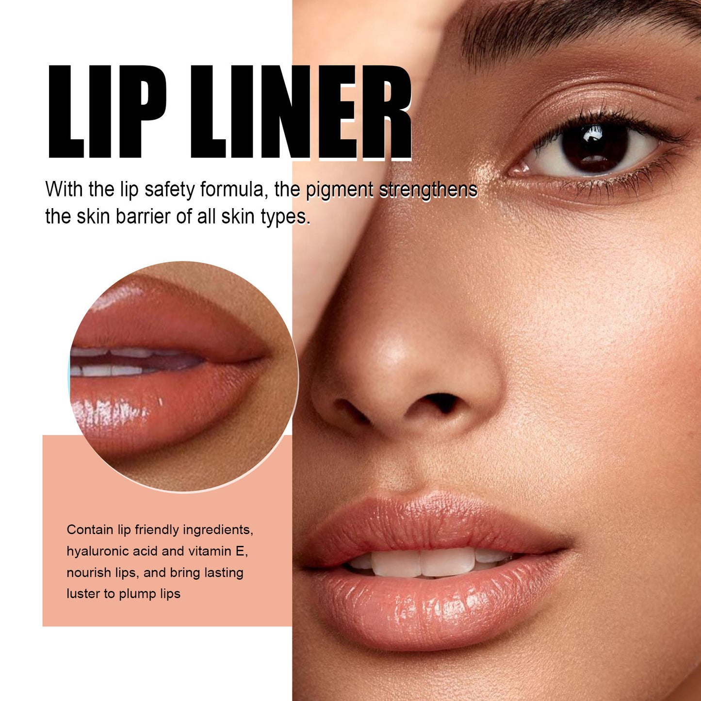 Gränsöverskridande avrivbar läppenna – vattenfast, långvarig, färgbeständig och återfuktande läppstift, läppglans och lip glaze