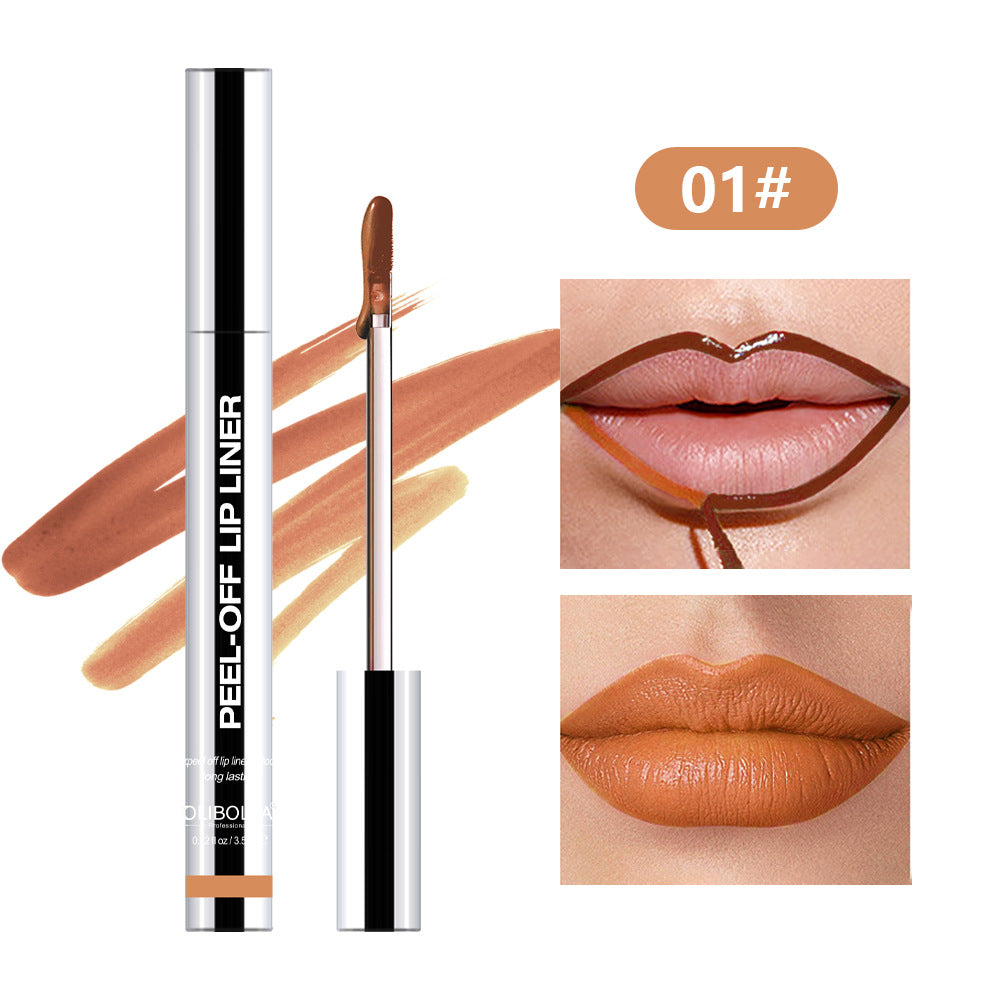 Gränsöverskridande avrivbar läppenna – vattenfast, långvarig, färgbeständig och återfuktande läppstift, läppglans och lip glaze