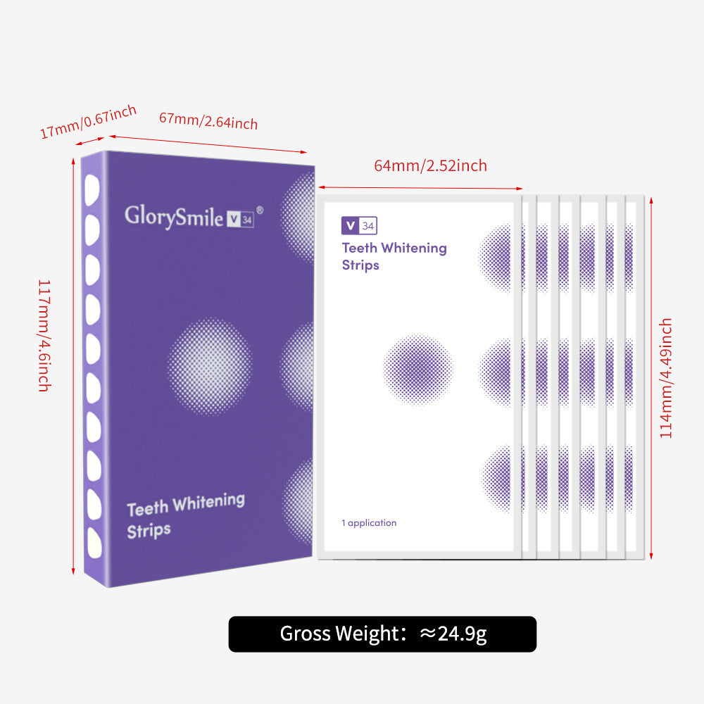 GlorySmile™ Whitening Strips (98 stycken)
