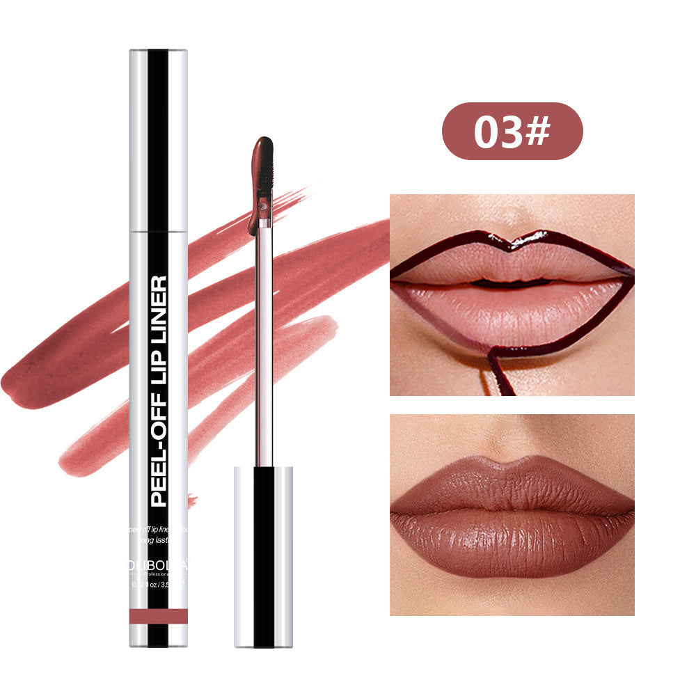 Gränsöverskridande avrivbar läppenna – vattenfast, långvarig, färgbeständig och återfuktande läppstift, läppglans och lip glaze